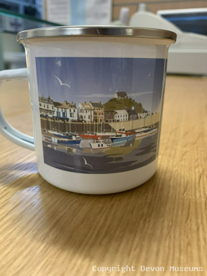 Enamel mug Ilfracombe print product photo